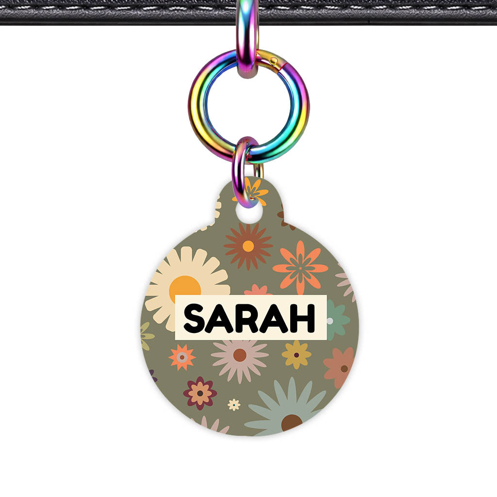 Meadow Bloom Classic Pet ID Tag (Dog Tag & Cat Tag)