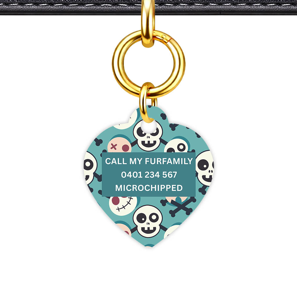 Skull Pop Classic Pet ID Tag (Dog Tag & Cat Tag)
