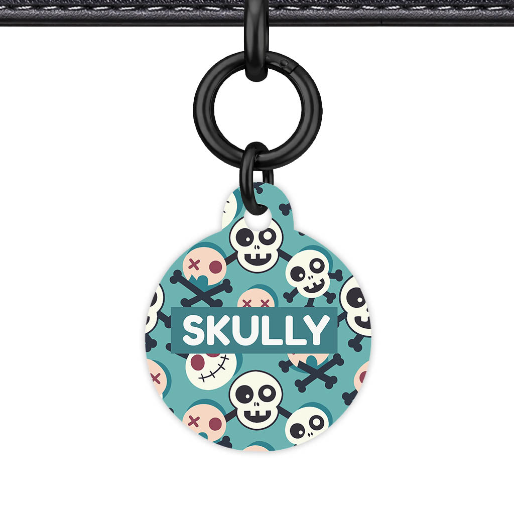 Skull Pop QR Smart Pet Id Tag Tag (Dog Tag & Cat Tag)