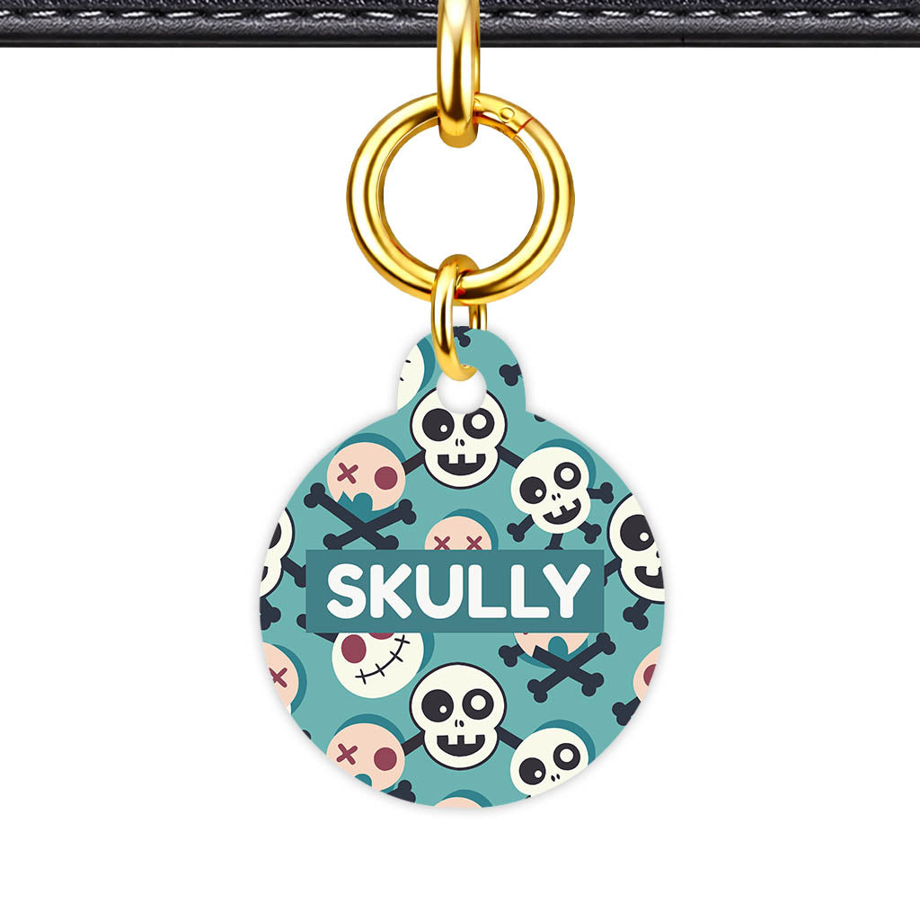 Skull Pop Classic Pet ID Tag (Dog Tag & Cat Tag)