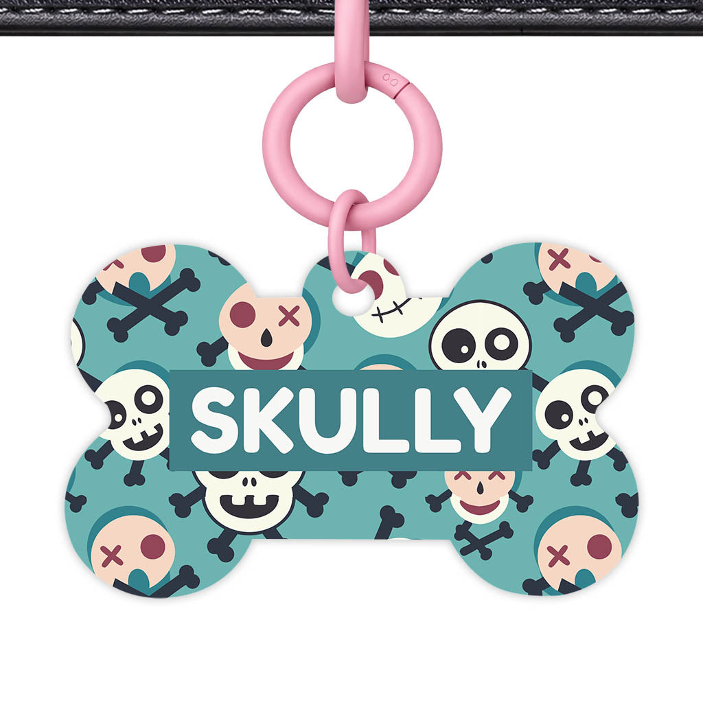Skull Pop Classic Pet ID Tag (Dog Tag & Cat Tag)
