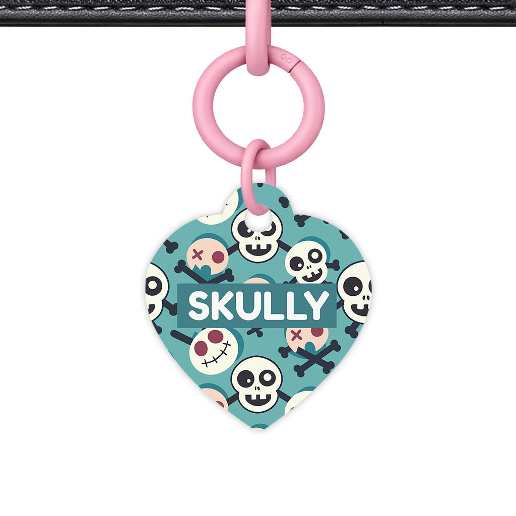Skull Pop QR Smart Pet Id Tag Tag (Dog Tag & Cat Tag)