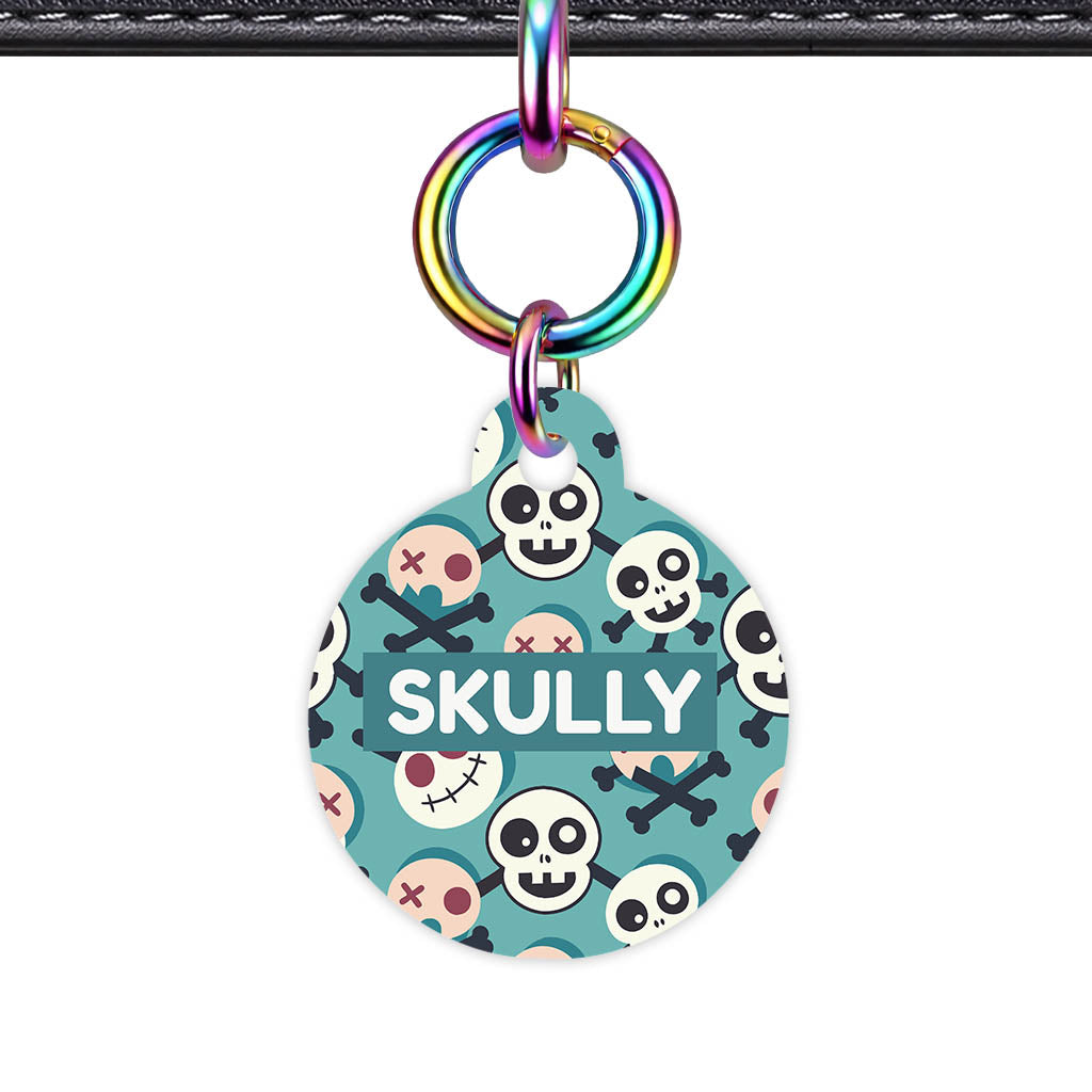 Skull Pop Classic Pet ID Tag (Dog Tag & Cat Tag)