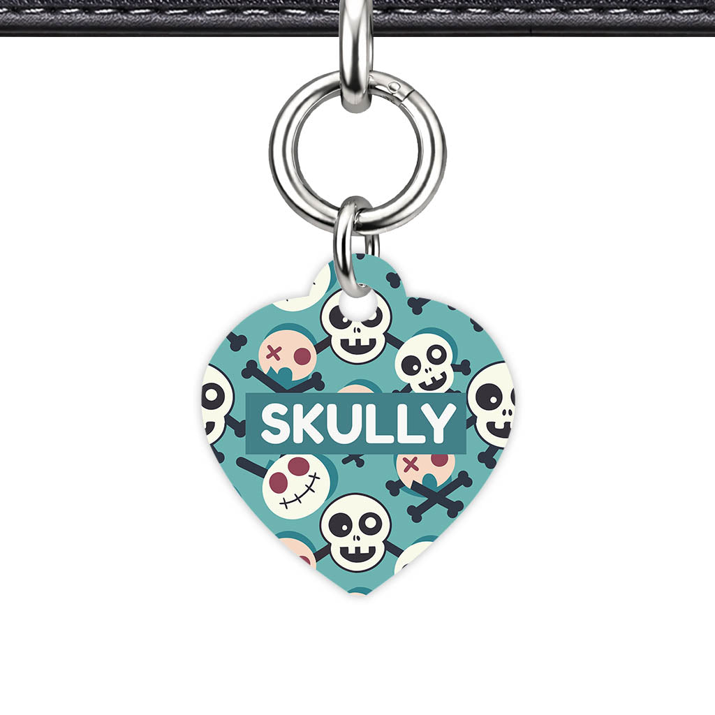 Skull Pop QR Smart Pet Id Tag Tag (Dog Tag & Cat Tag)