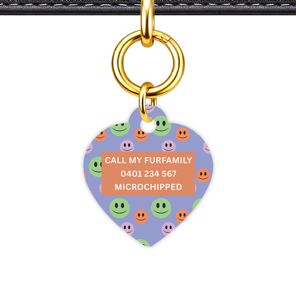 Happy Dots Classic Pet ID Tag (Dog Tag & Cat Tag)