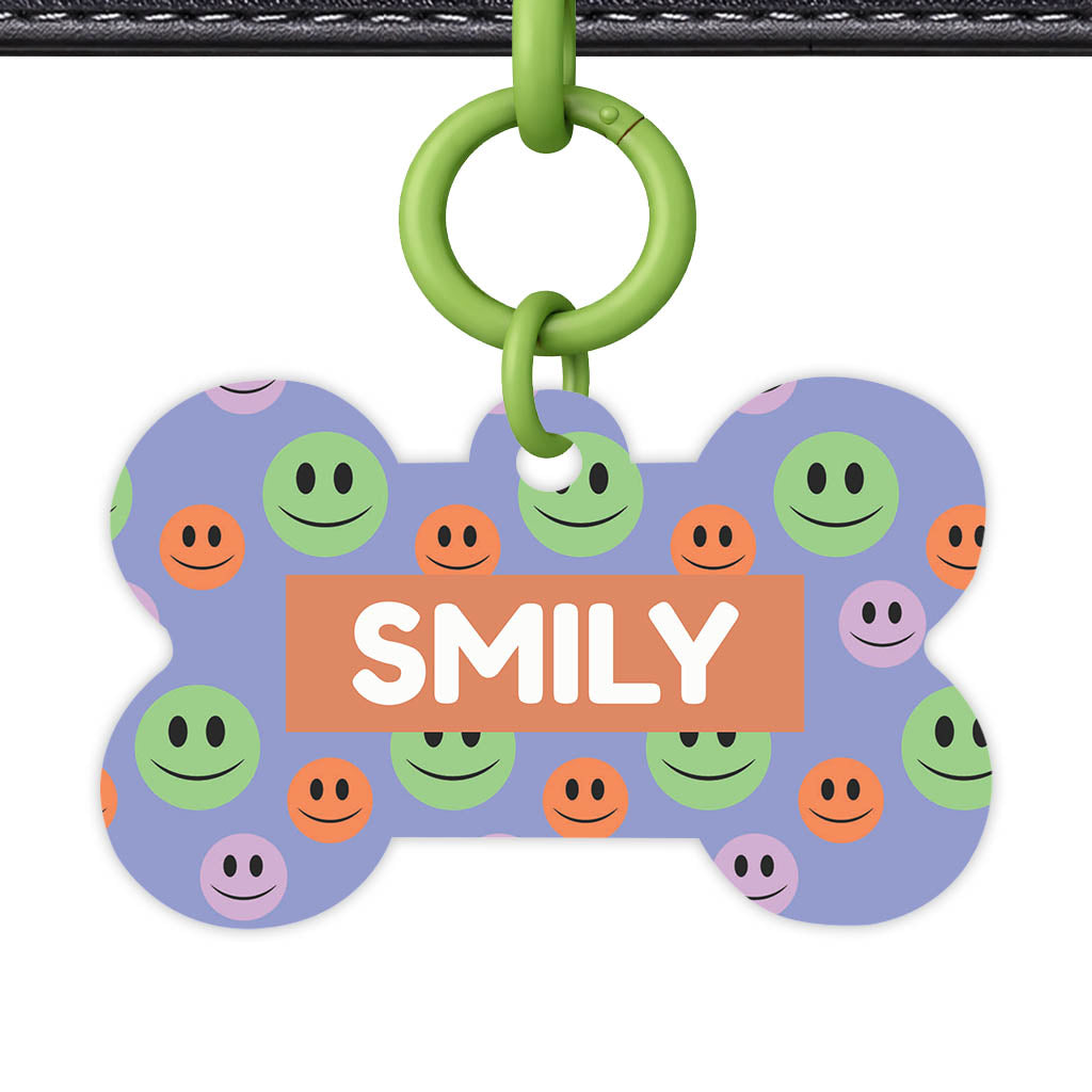 Happy Dots Classic Pet ID Tag (Dog Tag & Cat Tag)