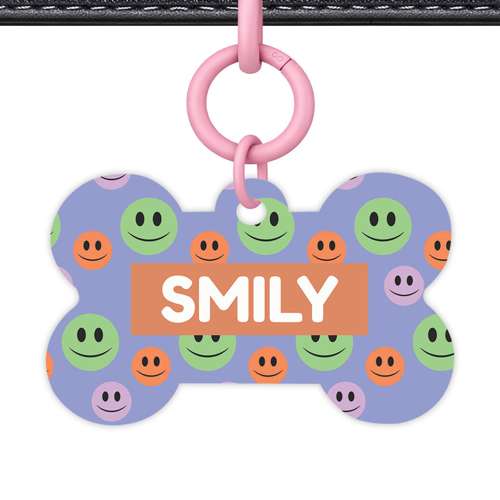 Happy Dots Classic Pet ID Tag (Dog Tag & Cat Tag)