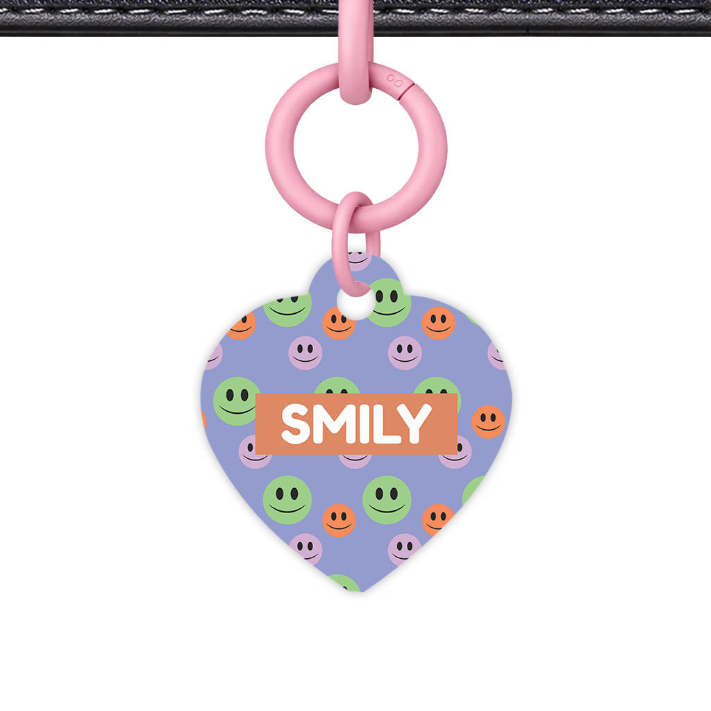 Happy Dots QR Smart Pet Id Tag Tag (Dog Tag & Cat Tag)