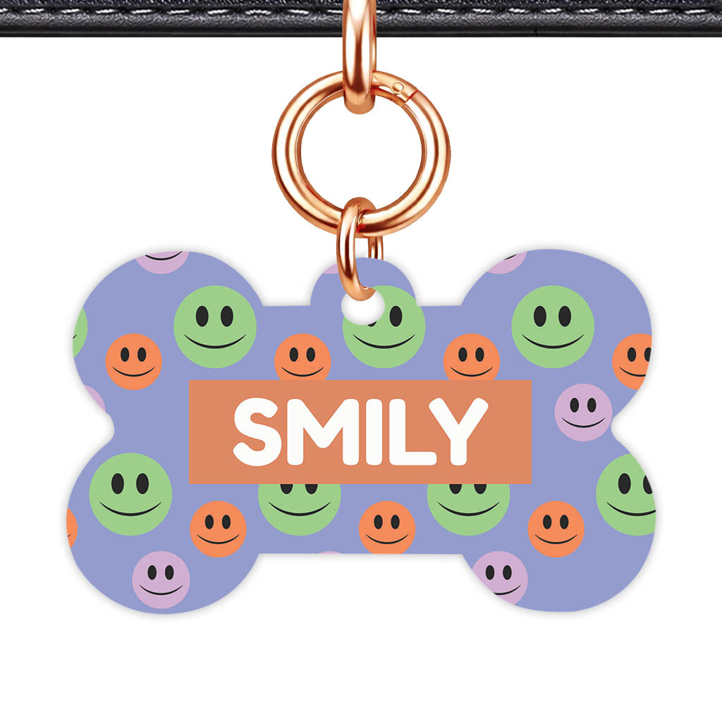 Happy Dots Classic Pet ID Tag (Dog Tag & Cat Tag)
