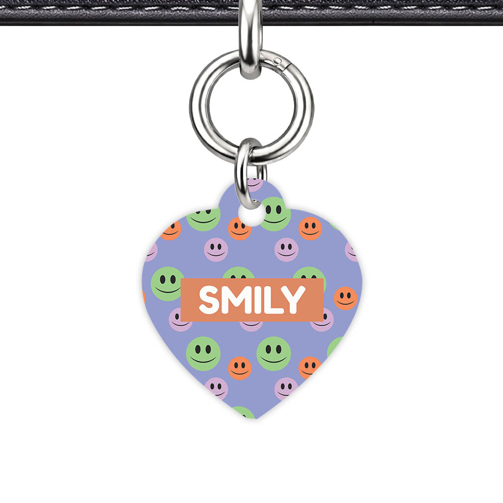 Happy Dots QR Smart Pet Id Tag Tag (Dog Tag & Cat Tag)
