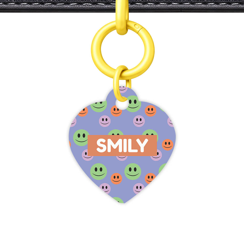 Happy Dots QR Smart Pet Id Tag Tag (Dog Tag & Cat Tag)
