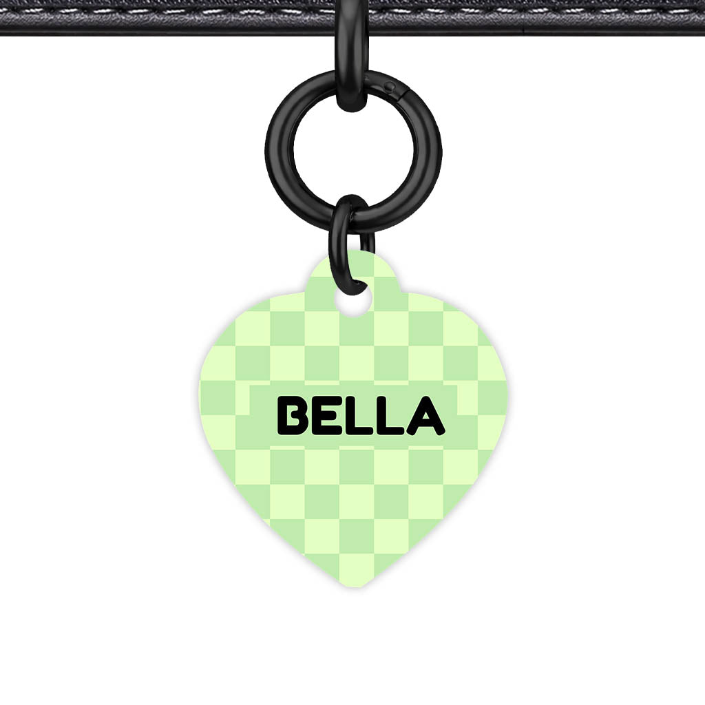 Mint Check Classic Pet ID Tag (Dog Tag & Cat Tag)