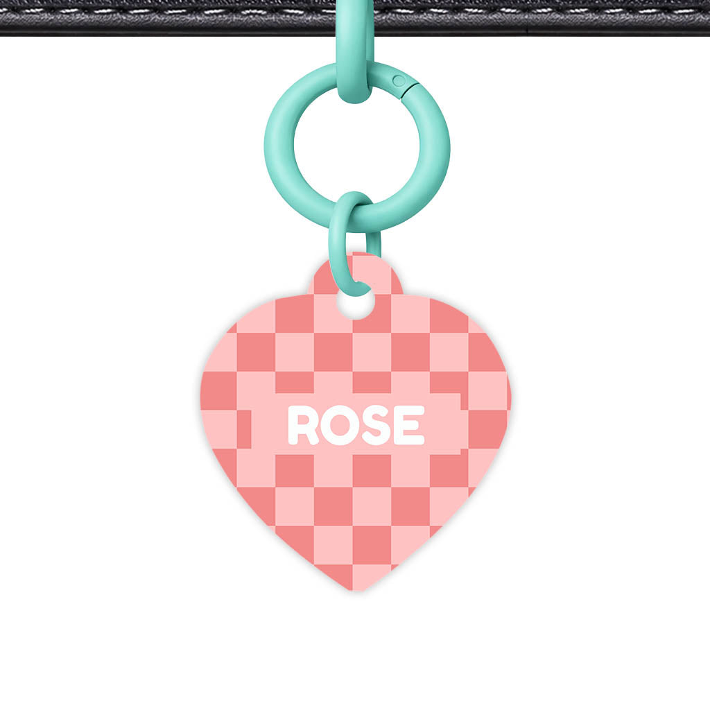Blush Check Classic Pet ID Tag (Dog Tag & Cat Tag)