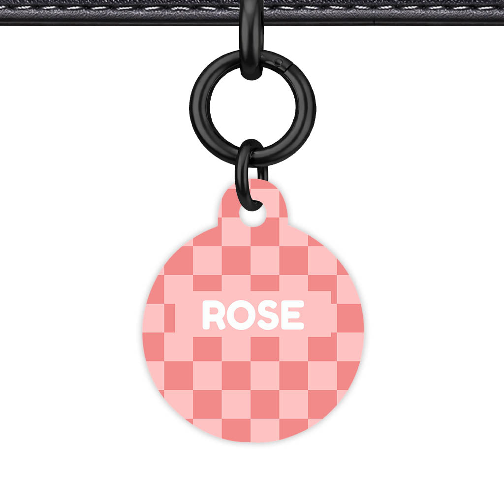 Blush Check Classic Pet ID Tag (Dog Tag & Cat Tag)