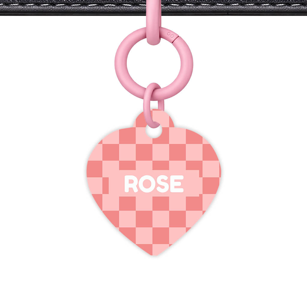 Blush Check Classic Pet ID Tag (Dog Tag & Cat Tag)