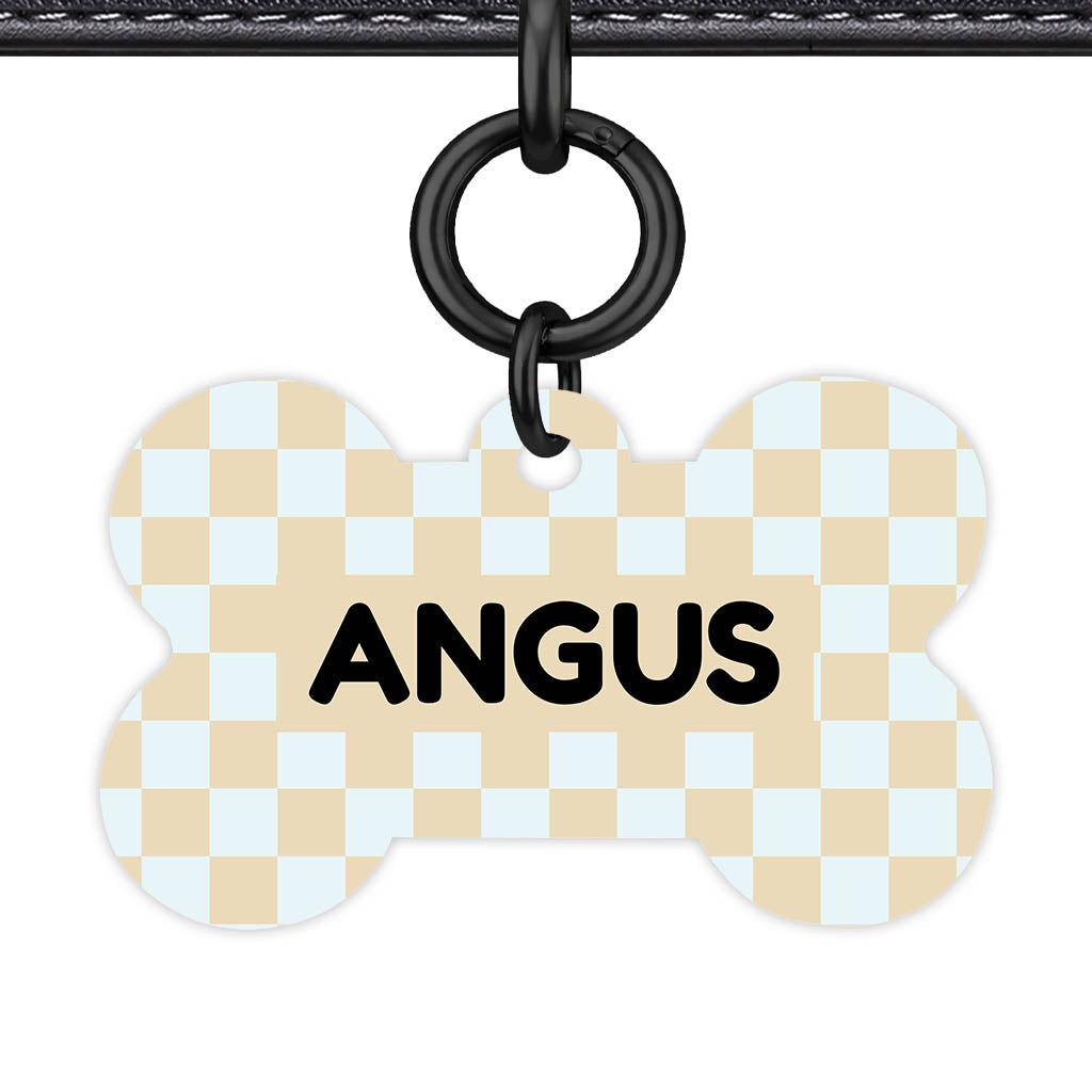 Biscuit Check Classic Pet ID Tag (Dog Tag & Cat Tag)
