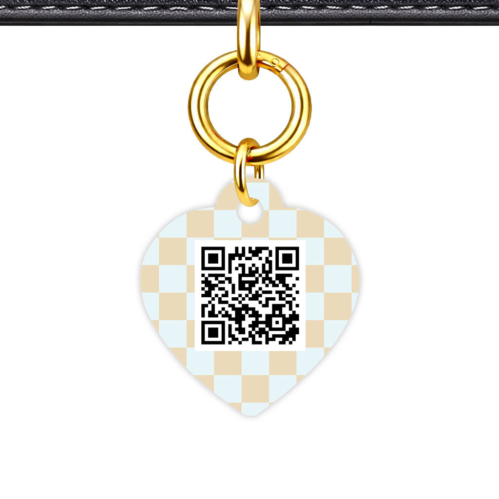 Biscuit Check QR Smart Pet Id Tag Tag (Dog Tag & Cat Tag)