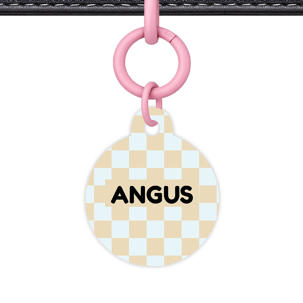 Biscuit Check Classic Pet ID Tag (Dog Tag & Cat Tag)