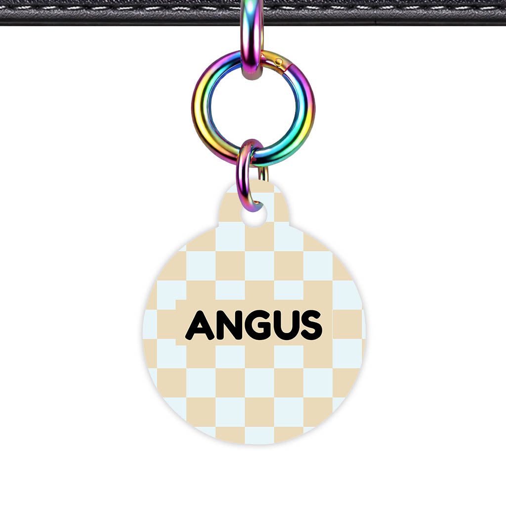 Biscuit Check Classic Pet ID Tag (Dog Tag & Cat Tag)