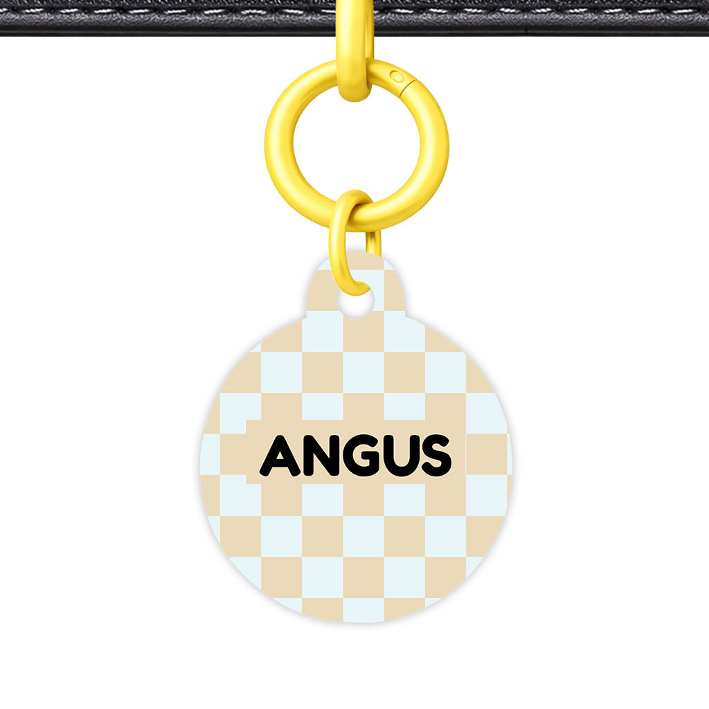 Biscuit Check QR Smart Pet Id Tag Tag (Dog Tag & Cat Tag)