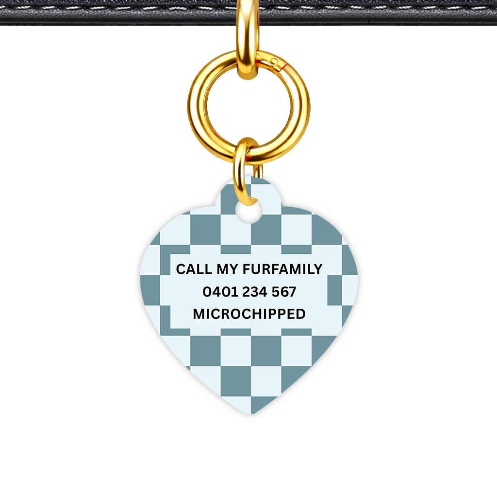 Ocean Check Classic Pet ID Tag (Dog Tag & Cat Tag)