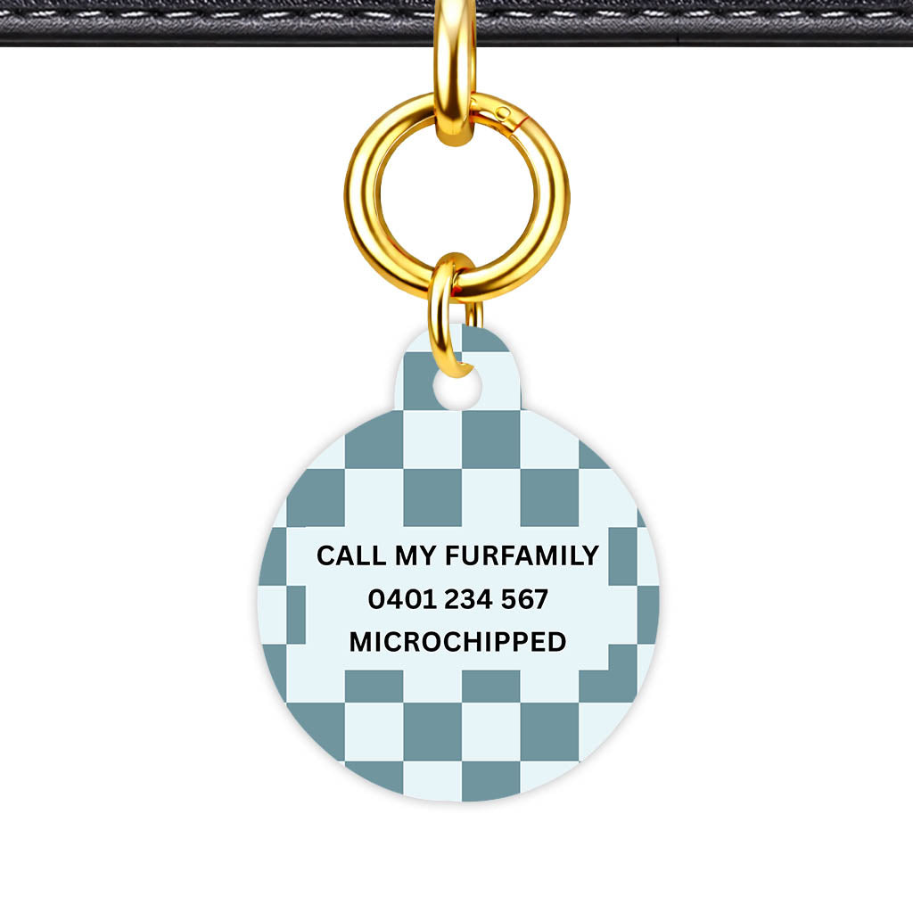 Ocean Check Classic Pet ID Tag (Dog Tag & Cat Tag)