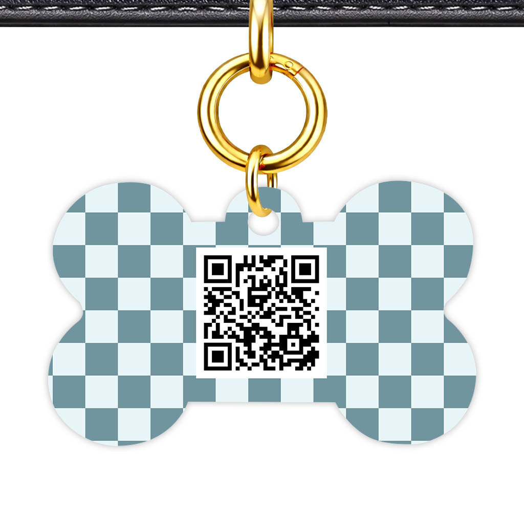 Ocean Check QR Smart Pet Id Tag Tag (Dog Tag & Cat Tag)