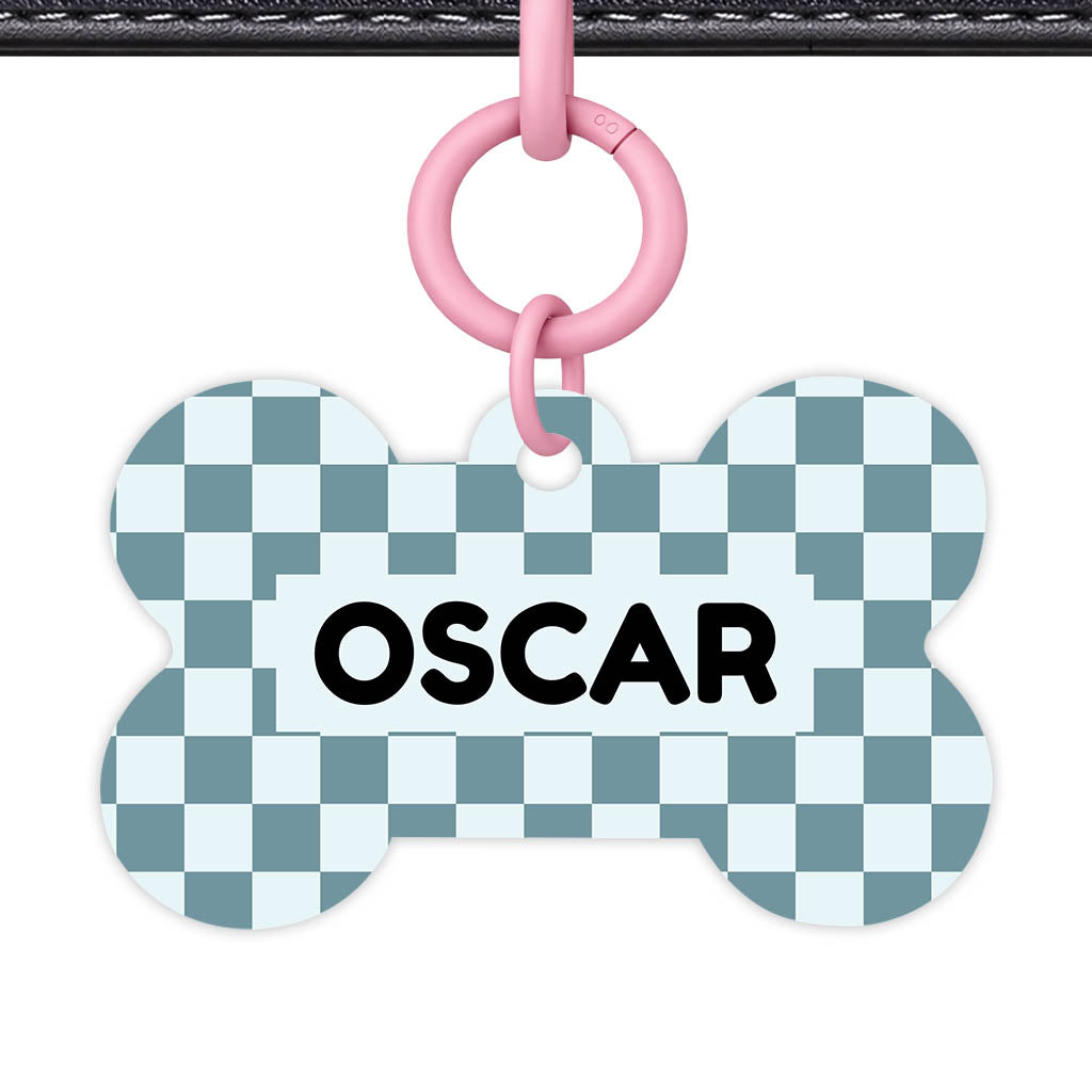 Ocean Check Classic Pet ID Tag (Dog Tag & Cat Tag)