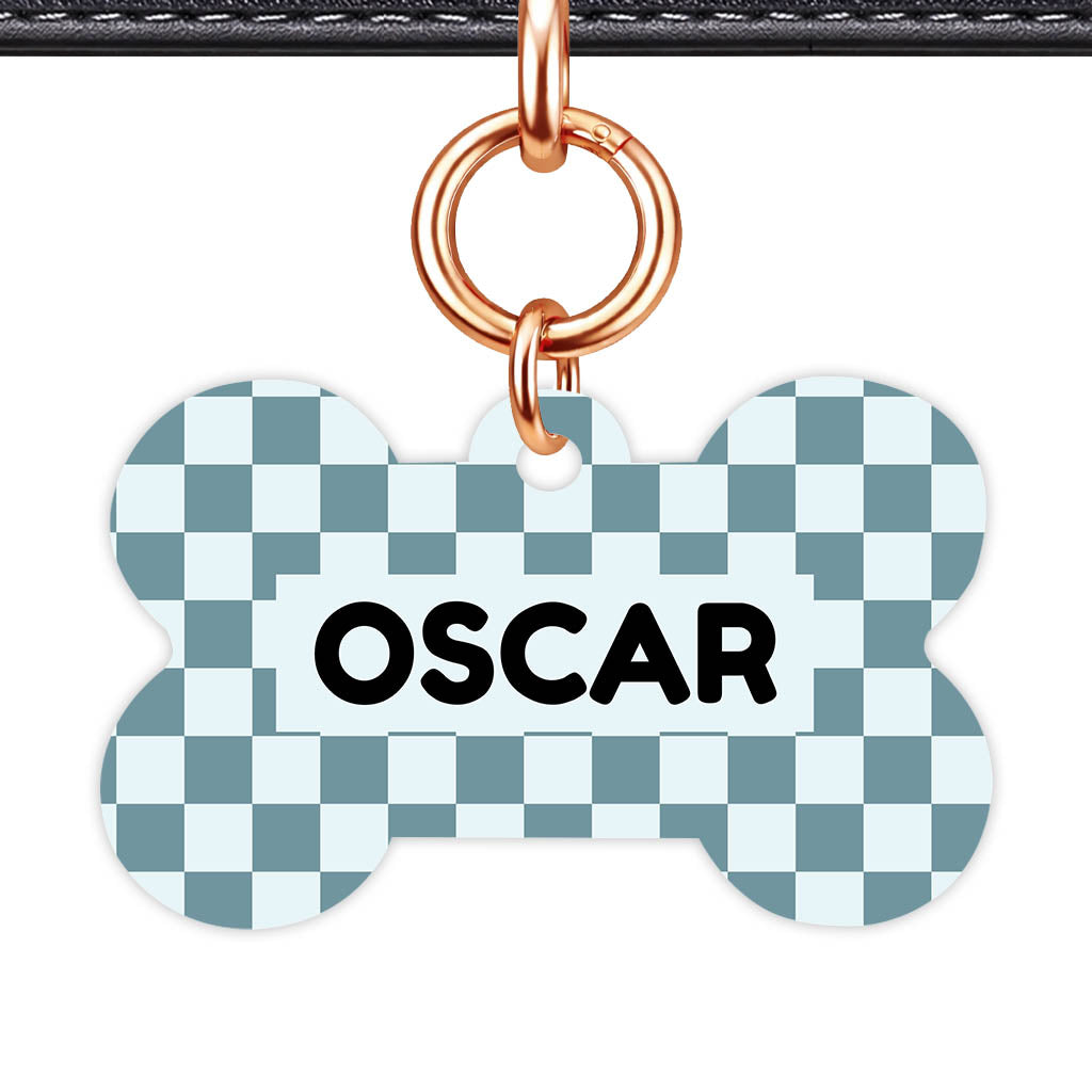 Ocean Check Classic Pet ID Tag (Dog Tag & Cat Tag)