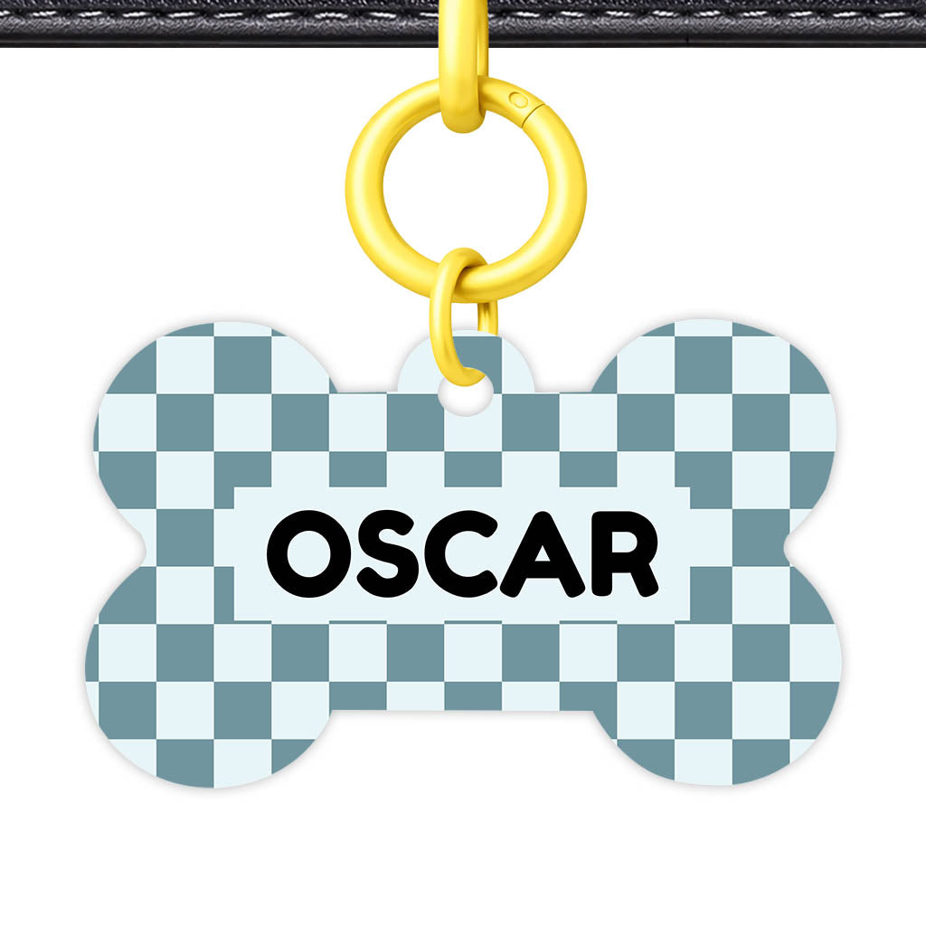 Ocean Check Classic Pet ID Tag (Dog Tag & Cat Tag)