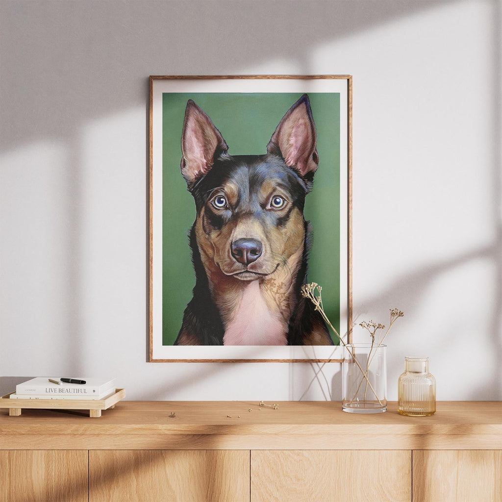 Kelpie Green Painted Series image 8