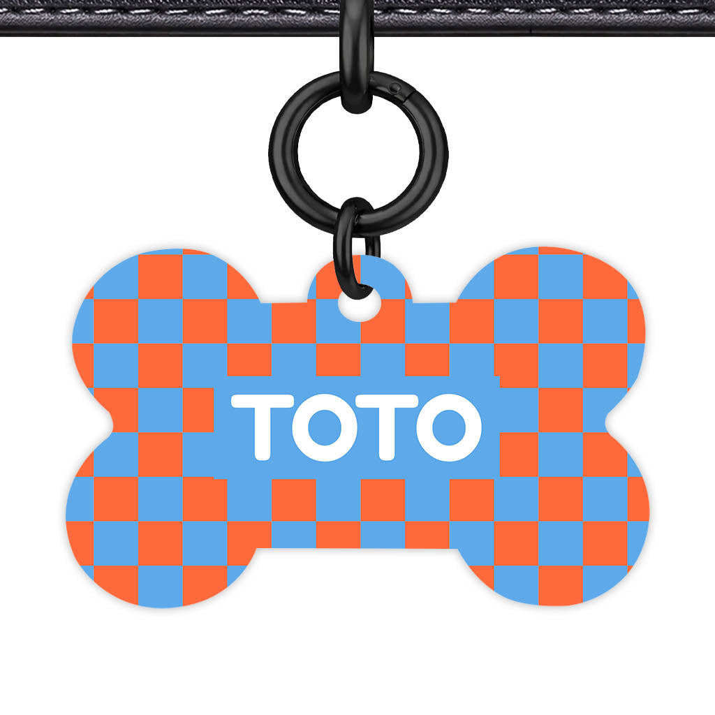 Pop Checker Classic Pet ID Tag (Dog Tag & Cat Tag)