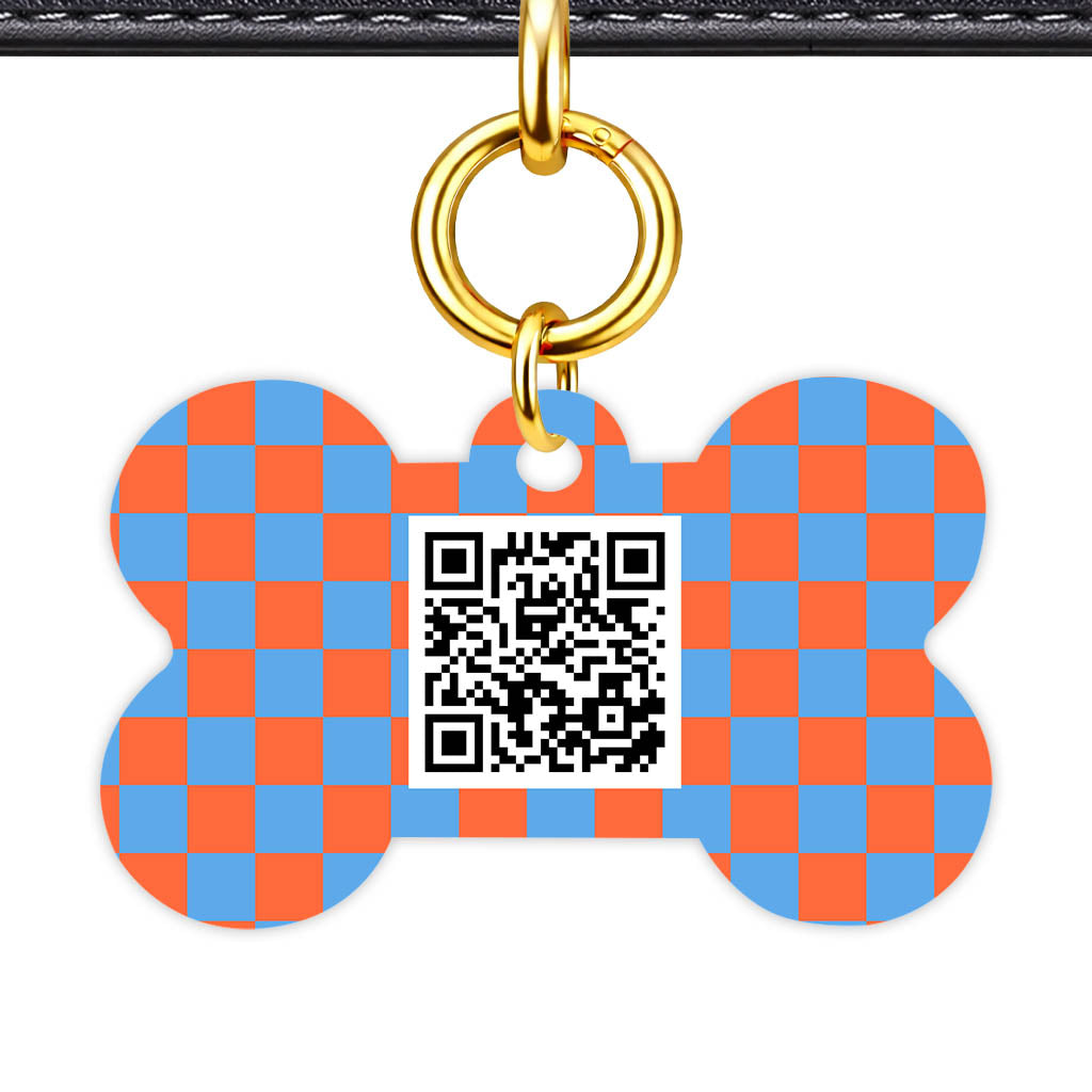 Pop Checker QR Smart Pet Id Tag Tag (Dog Tag & Cat Tag)