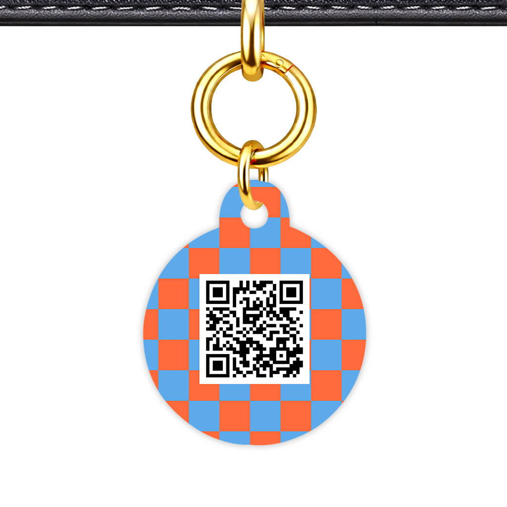 Pop Checker QR Smart Pet Id Tag Tag (Dog Tag & Cat Tag)
