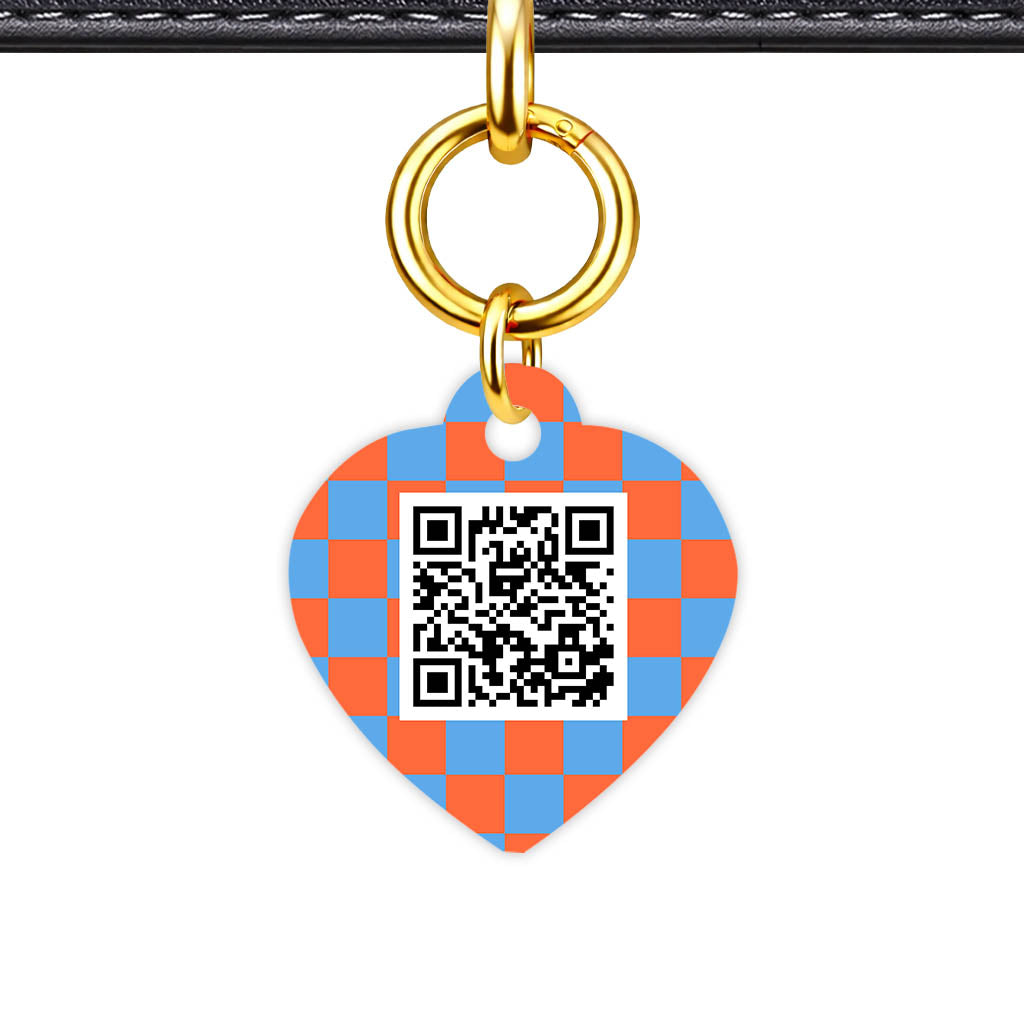 Pop Checker QR Smart Pet Id Tag Tag (Dog Tag & Cat Tag)