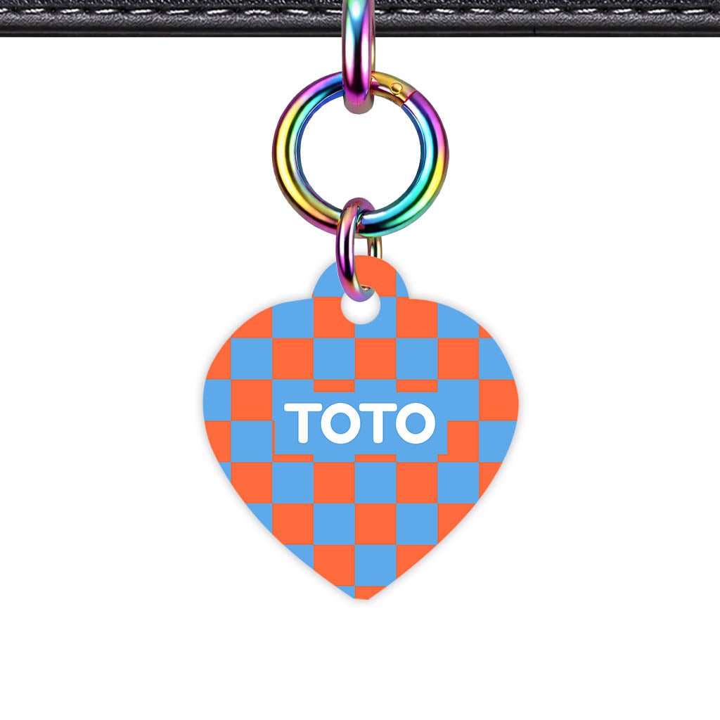 Pop Checker Classic Pet ID Tag (Dog Tag & Cat Tag)
