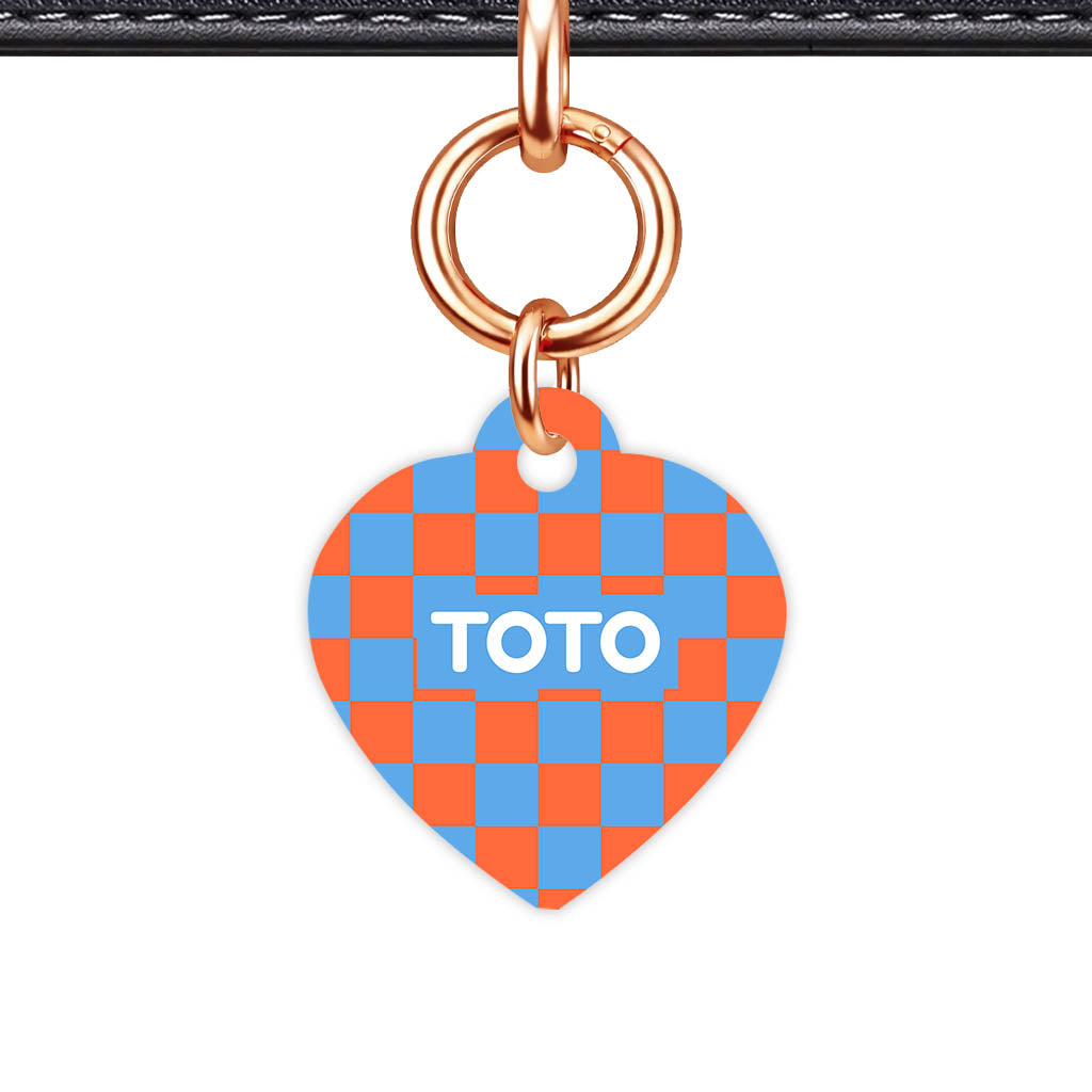Pop Checker Classic Pet ID Tag (Dog Tag & Cat Tag)