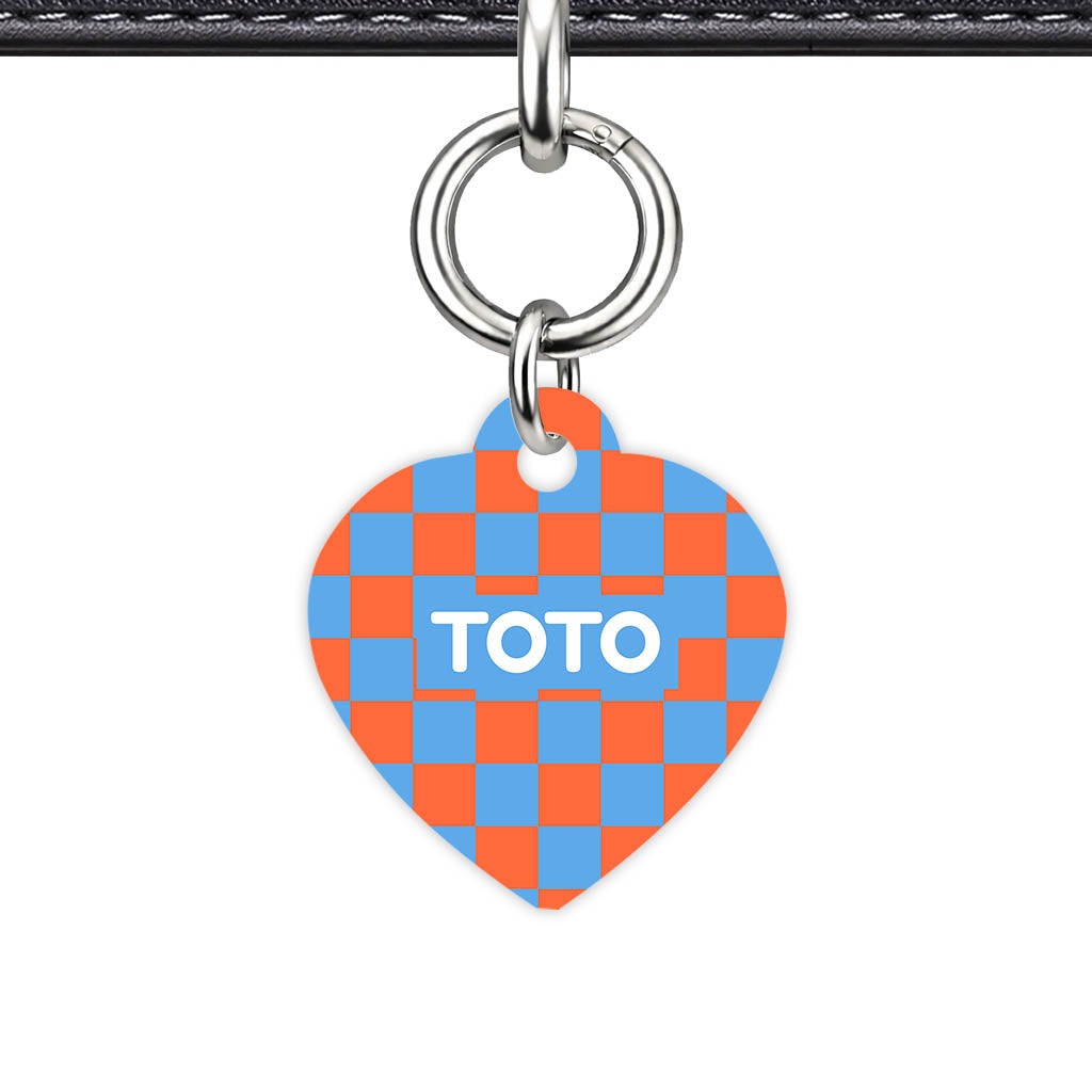 Pop Checker Classic Pet ID Tag (Dog Tag & Cat Tag)