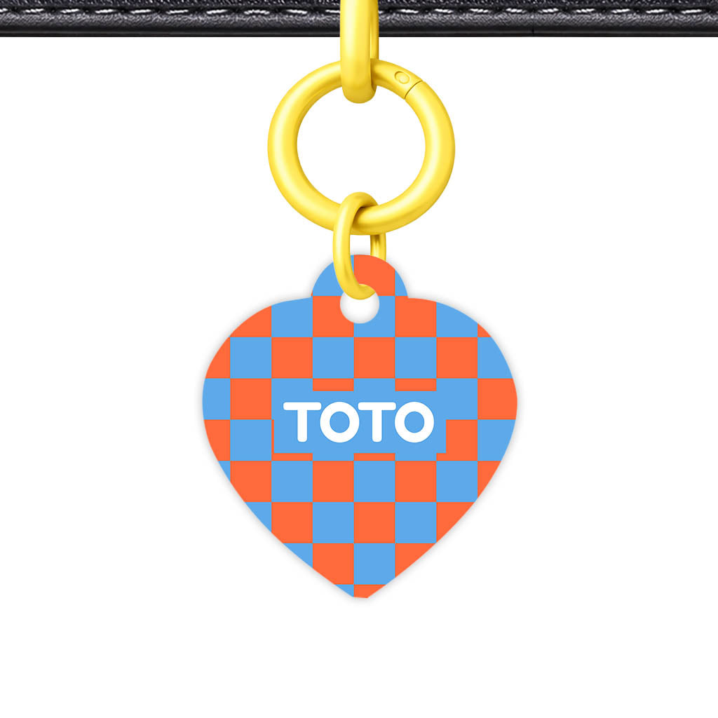Pop Checker Classic Pet ID Tag (Dog Tag & Cat Tag)
