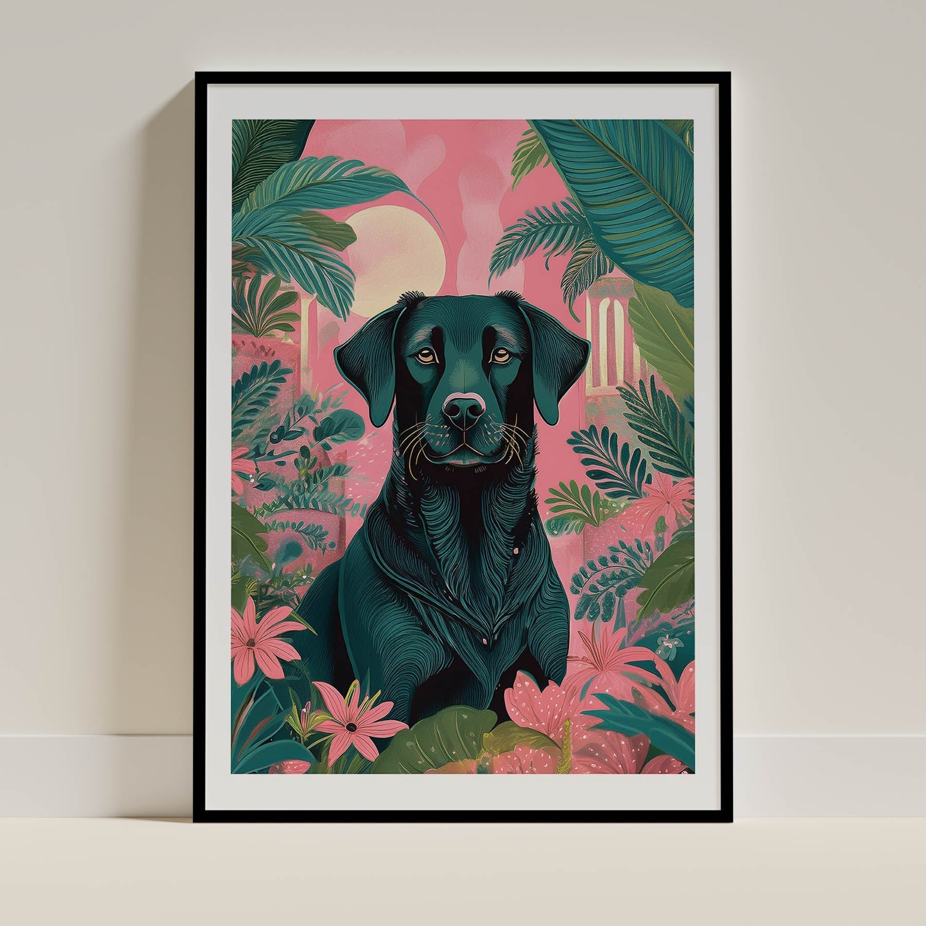 Labrador Retriever Dog Art Print Unframed Vol 3 | 5 Unique Designs | Wall Art Gift for Dog Lovers | Dogsy & Co