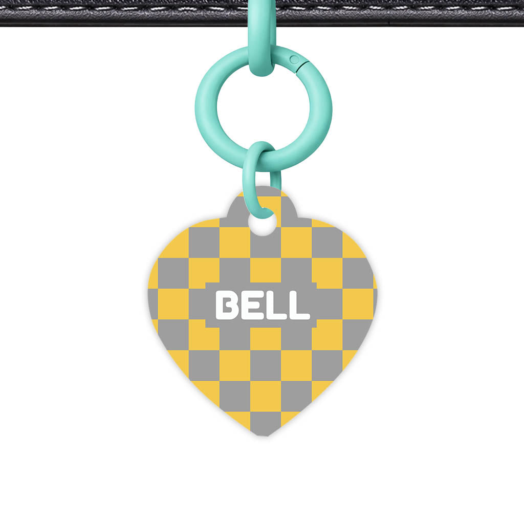 Golden. Check QR Smart Pet Id Tag Tag (Dog Tag & Cat Tag)