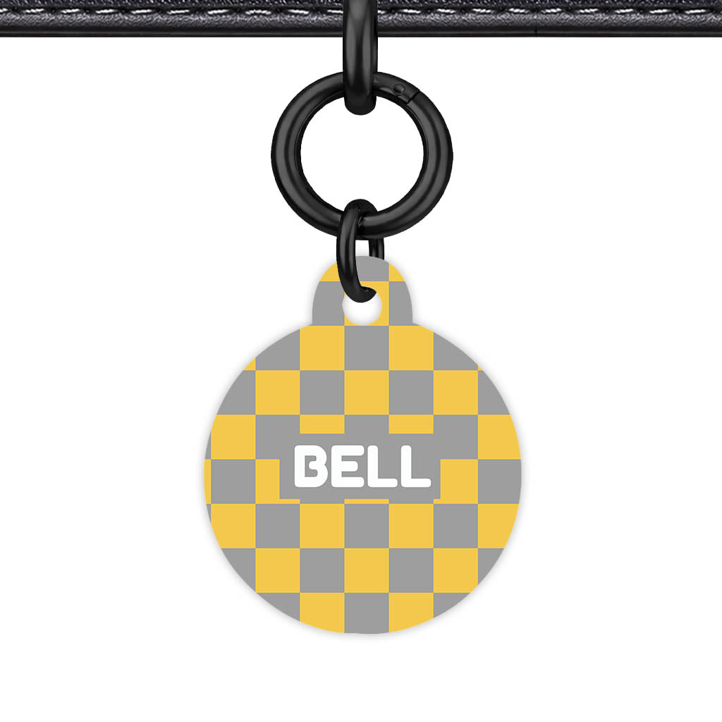 Golden. Check QR Smart Pet Id Tag Tag (Dog Tag & Cat Tag)