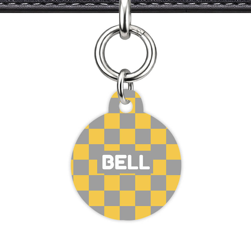 Golden. Check QR Smart Pet Id Tag Tag (Dog Tag & Cat Tag)