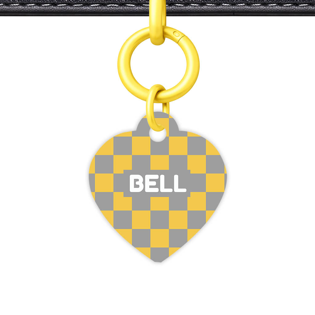Golden. Check QR Smart Pet Id Tag Tag (Dog Tag & Cat Tag)