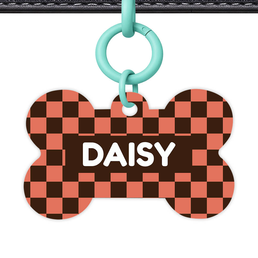 Rust Bloom Classic Pet ID Tag (Dog Tag & Cat Tag)