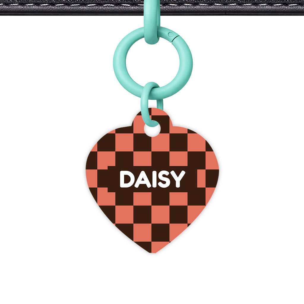 Rust Bloom Classic Pet ID Tag (Dog Tag & Cat Tag)