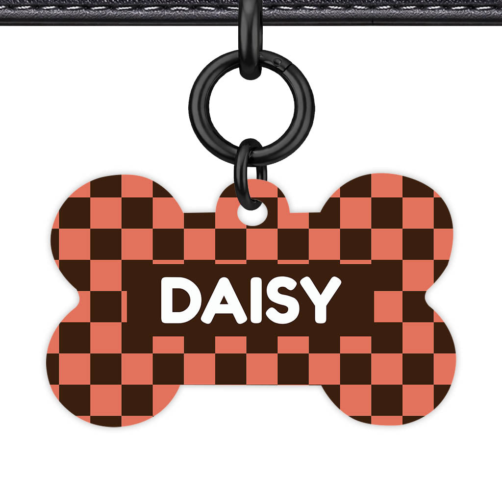 Rust Bloom Classic Pet ID Tag (Dog Tag & Cat Tag)