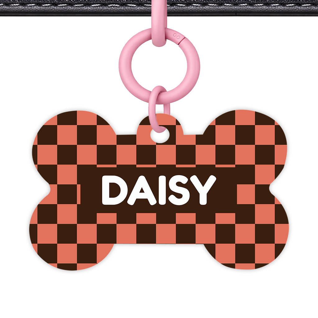 Rust Bloom Classic Pet ID Tag (Dog Tag & Cat Tag)