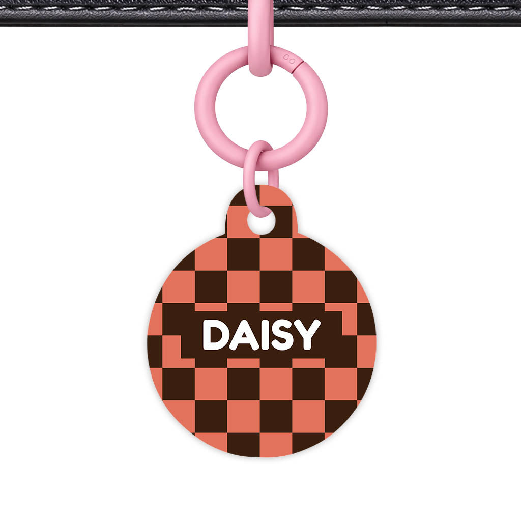 Rust Bloom Classic Pet ID Tag (Dog Tag & Cat Tag)
