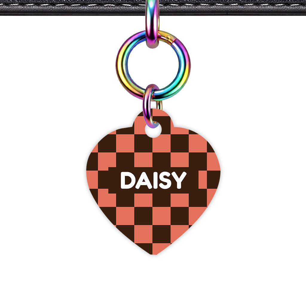 Rust Bloom Classic Pet ID Tag (Dog Tag & Cat Tag)